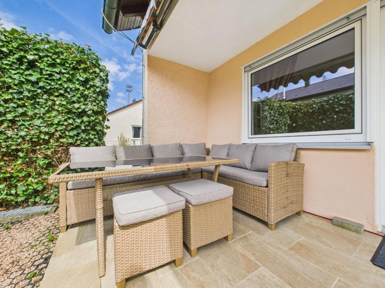 Ferienwohnung Naehe Legoland Mit Grossem Garten Und Terrasse Sontheim an der Brenz Екстер'єр фото